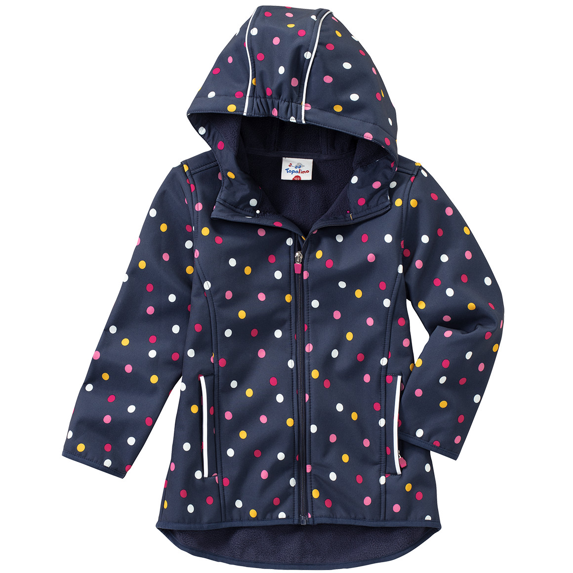 Mädchen Softshelljacke mit Fleecefutter
