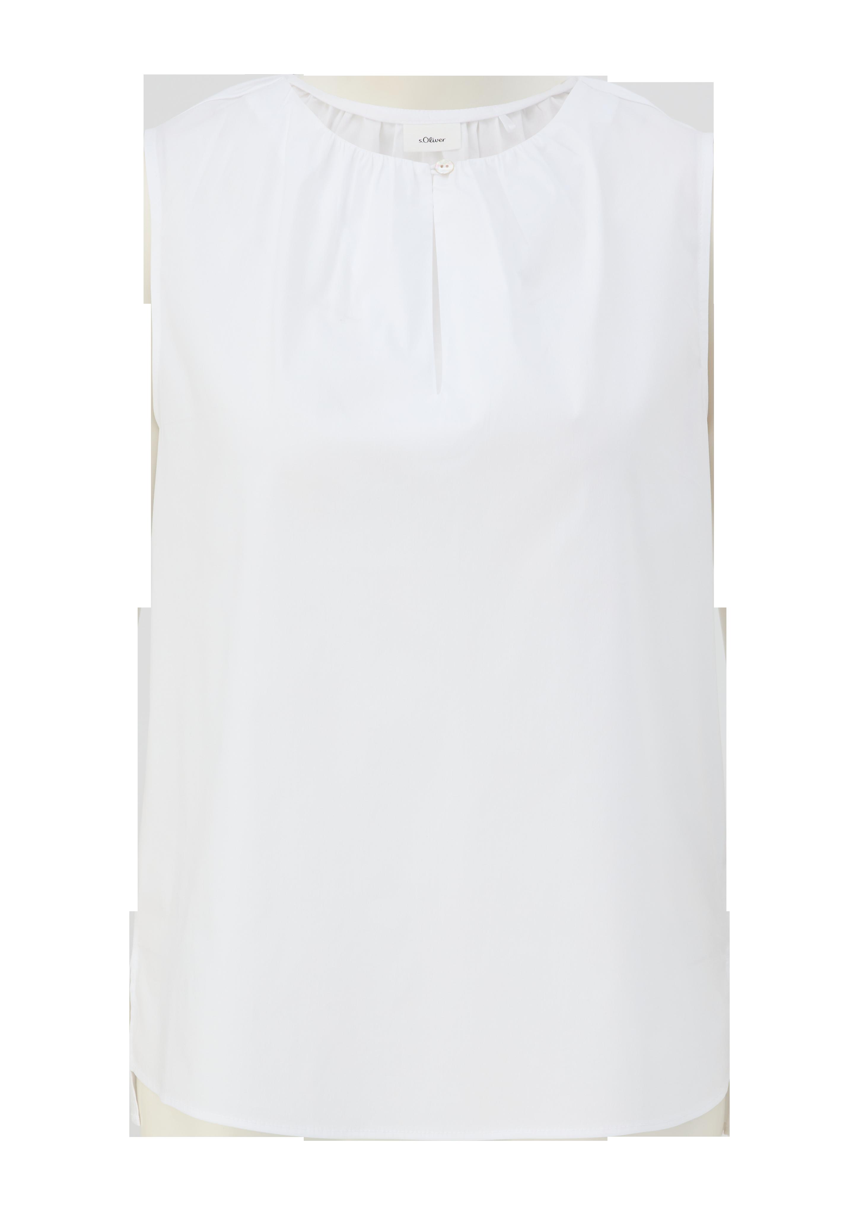 Blusentop aus Popeline  2134320-0100