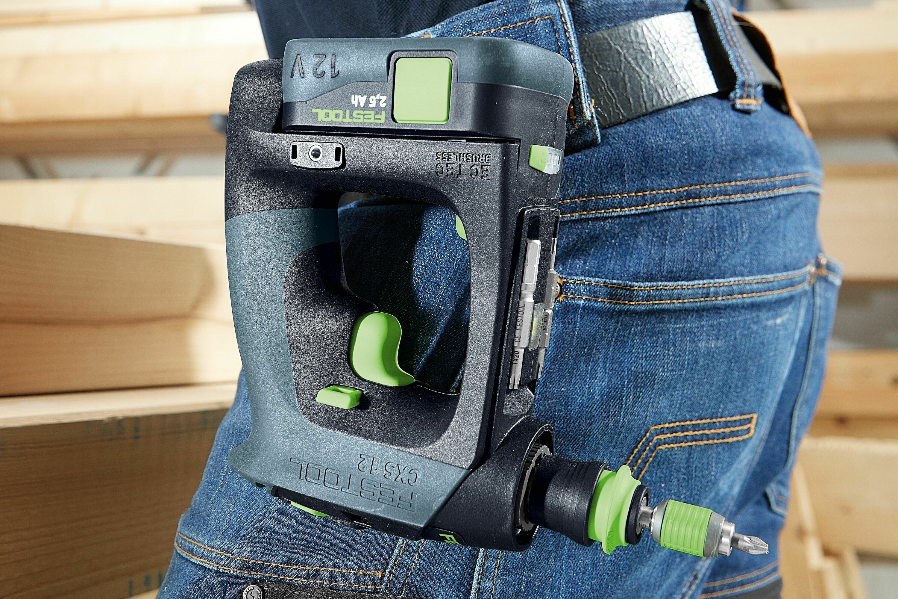 Festool 576865 Set de burghie fără fir CXS 12 2.5