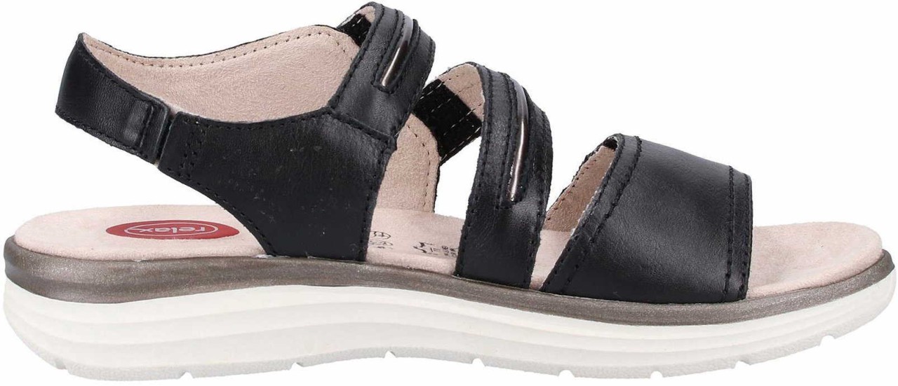 JANA Klassische Sandalen schwarz