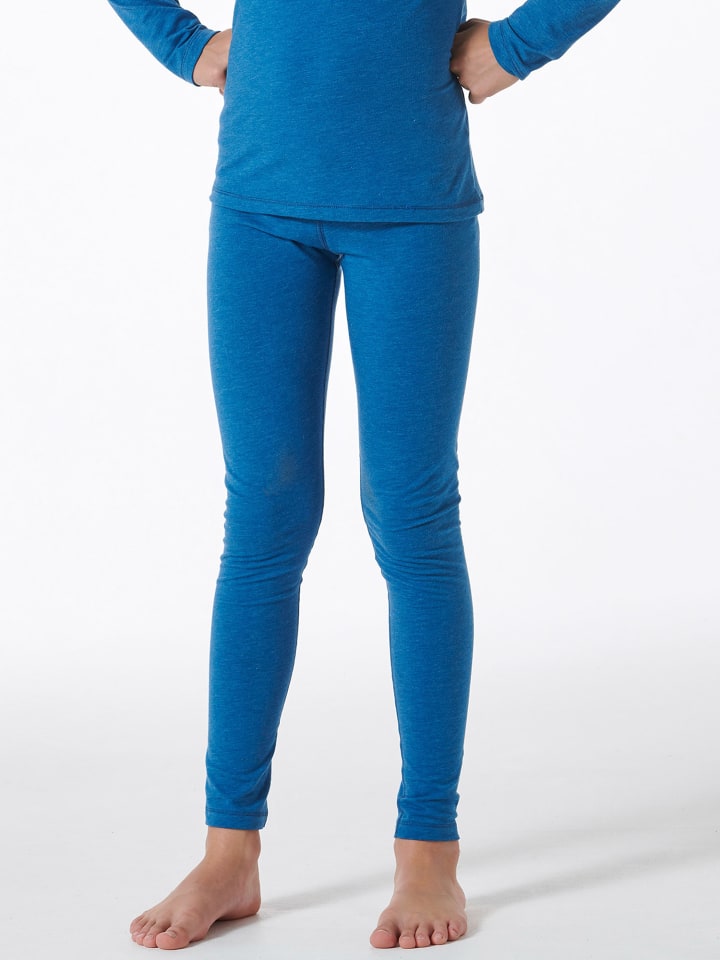 Schiesser Lange Unterhose Active in Blau günstig kaufen