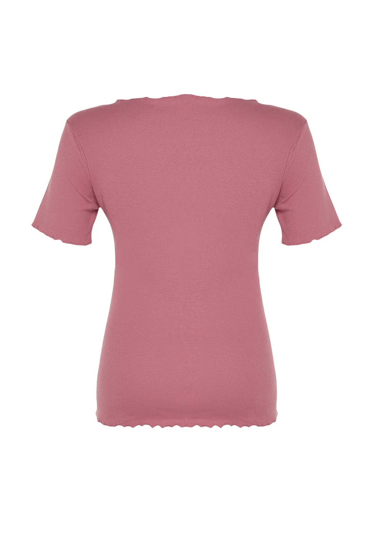 Trendyol Curve  Dusty Rose Camisole-Strickbluse in Übergröße