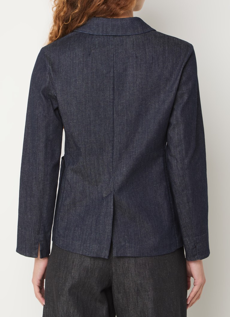 Chaqueta vaquera MaxMara con bolsillos de parche.