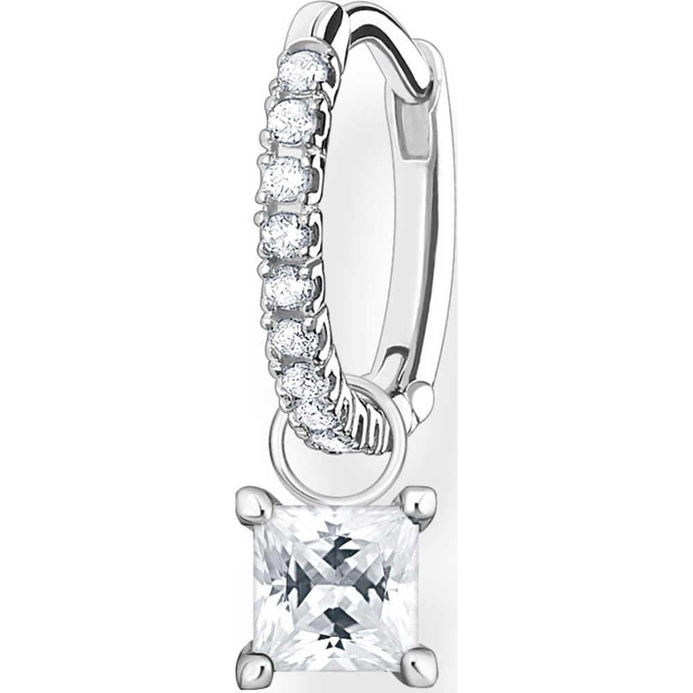 Thomas Sabo Boucle d'oreille unique 925 Argent Boucles d'oreilles