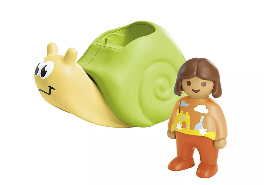 JUNIOR: Schaukelschnecke mit Rasselfunktion