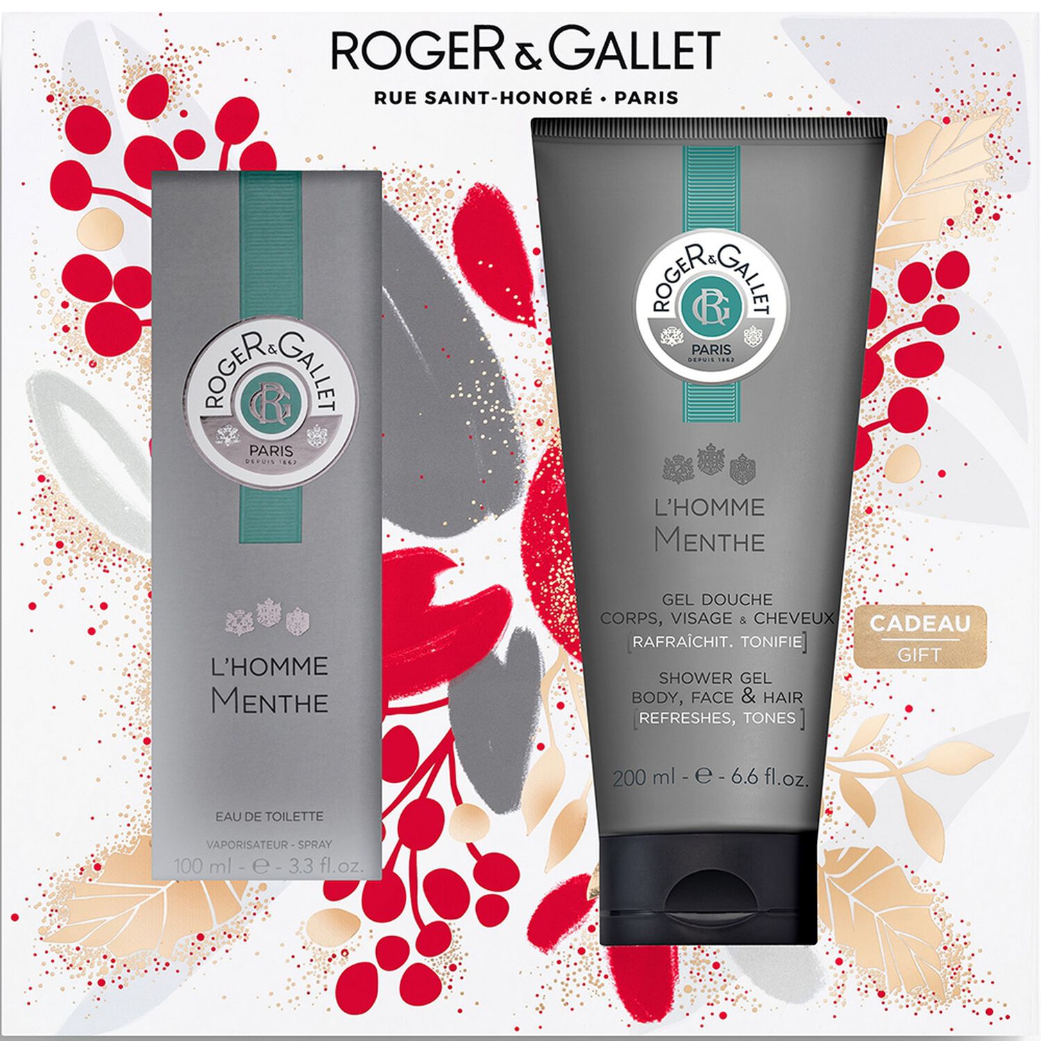 Roger&Gallet L'Homme Menthe Coffret Eau de Toilette