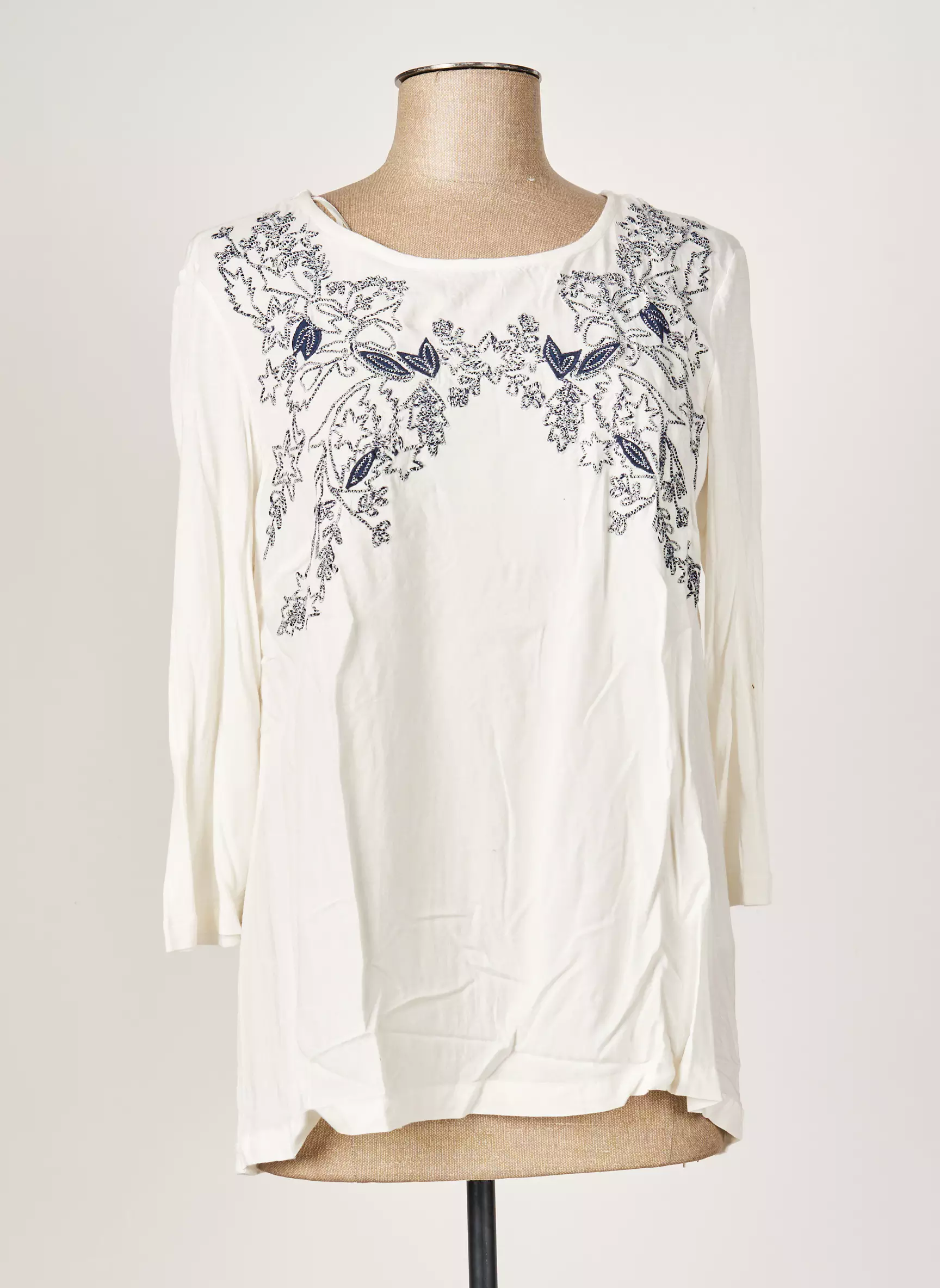 Damart Tshirts Femme couleur blanc