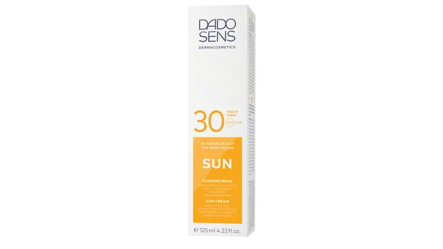 DADO SENS SUN Sonnencreme SPF 30 - bei sonnenempfindlicher Haut 125 ml