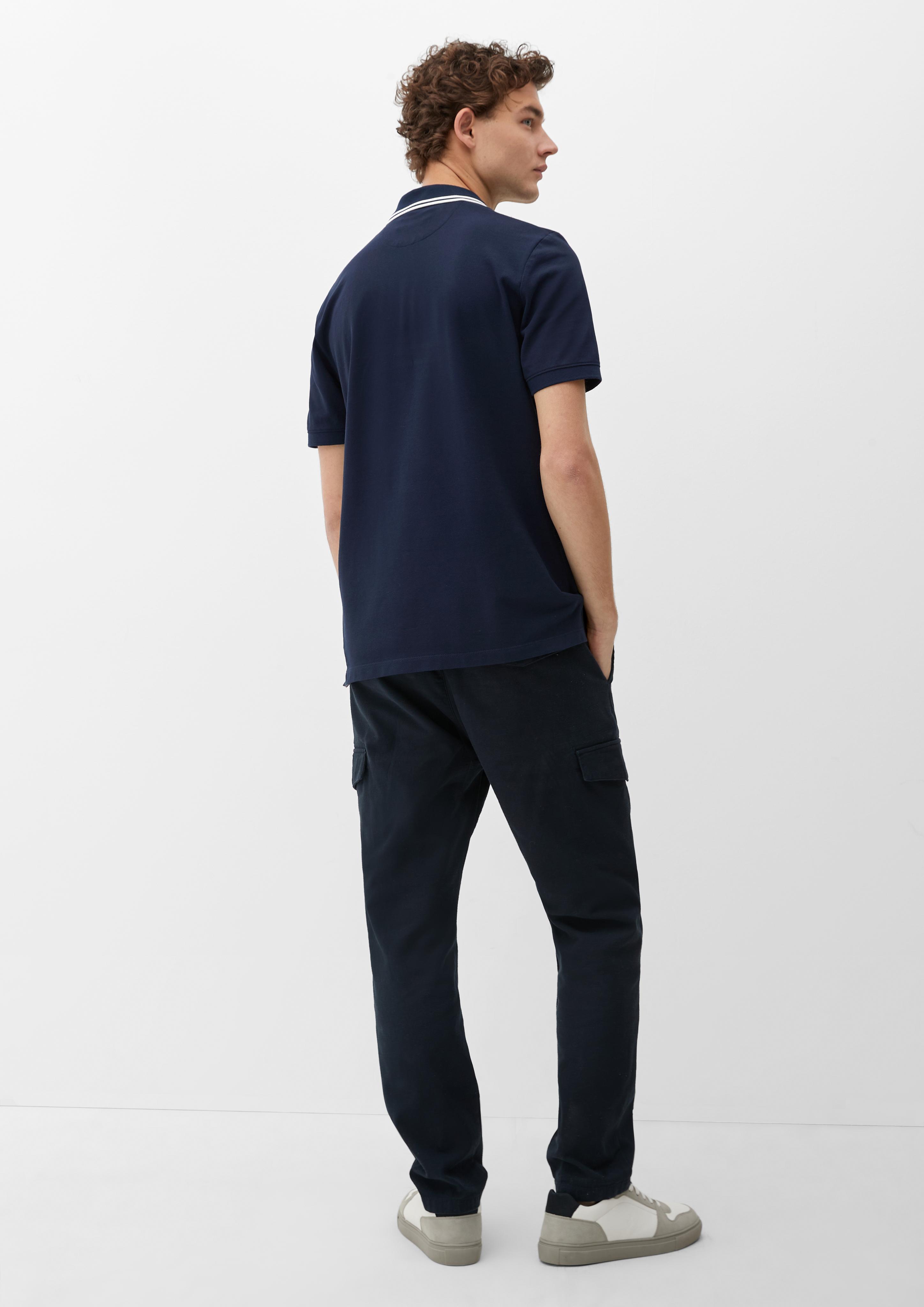 Poloshirt mit Labelpatch  2132729-5955