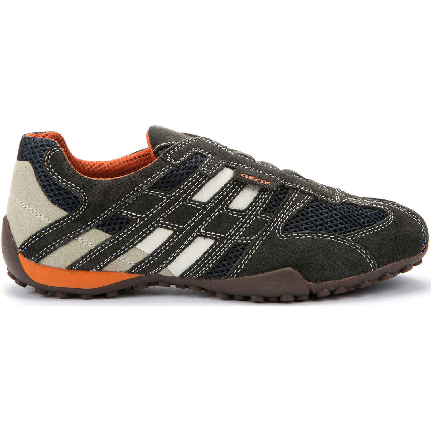 Geox U4207L, Sneakers Low, Herren, Grau