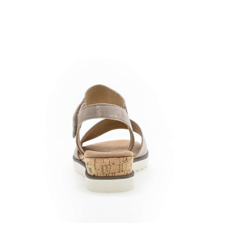 Gabor comfort Keilsandalette beige