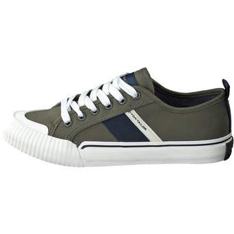 Tom Tailor Leinen Sneaker in grün