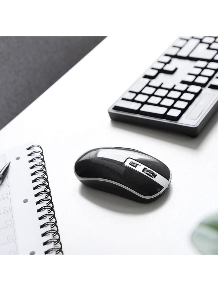 COFI 1453 Drahtlose Computermaus 1200 DPI in Schwarz günstig kaufen onesize