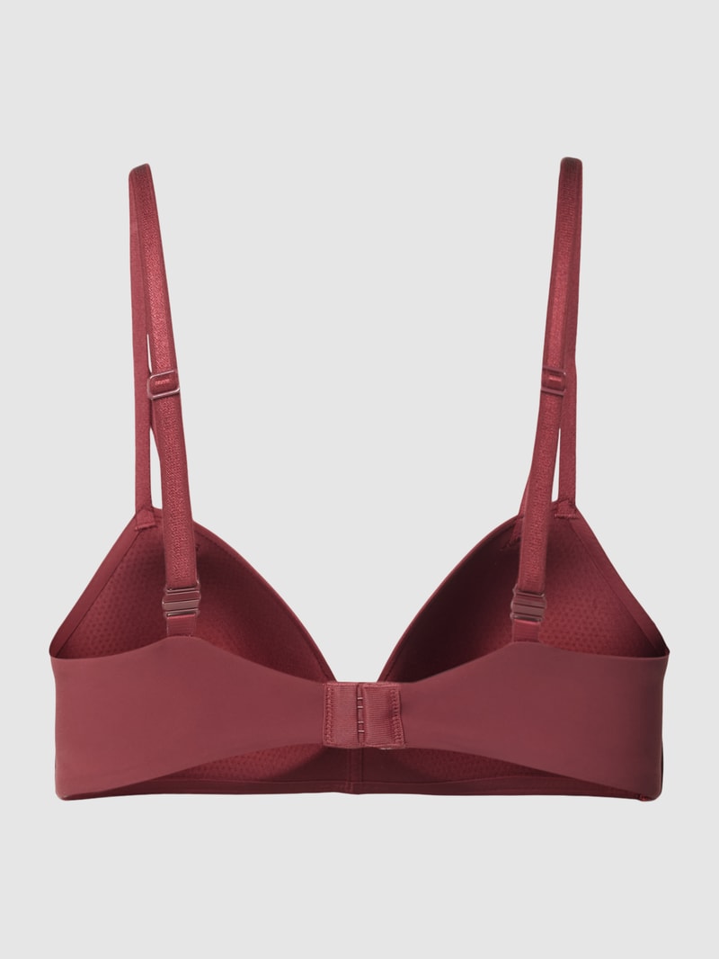 BH mit Label-Detail Modell 'Light' in bordeaux rot