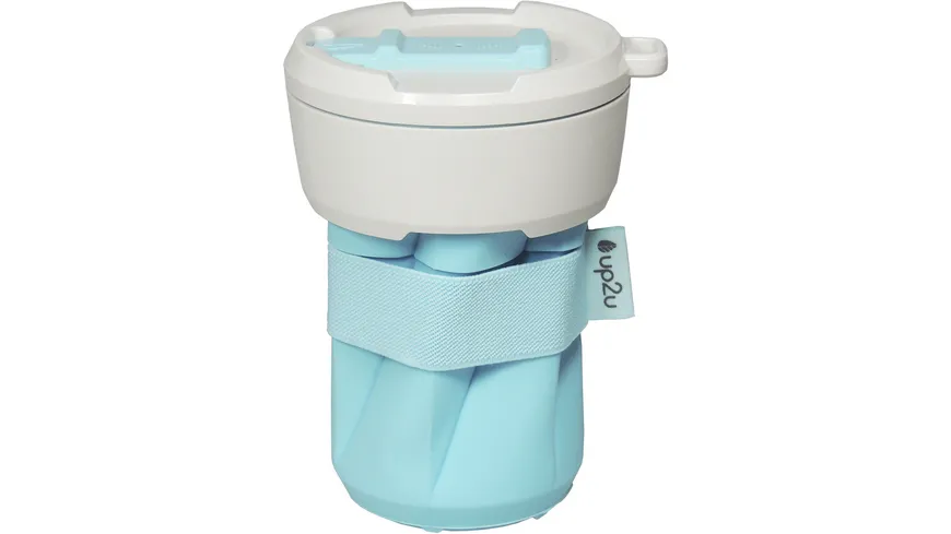 up2u Faltbarer Mehrwegbecher MuC My useful Cup Ocean
