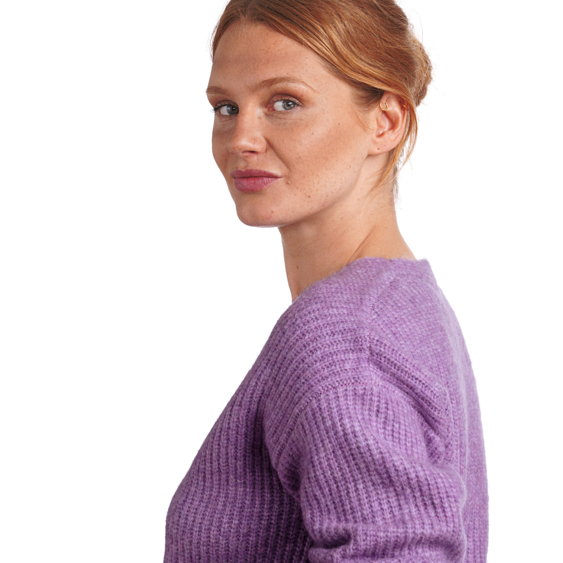 Damen Strickjacke mit V-Ausschnitt