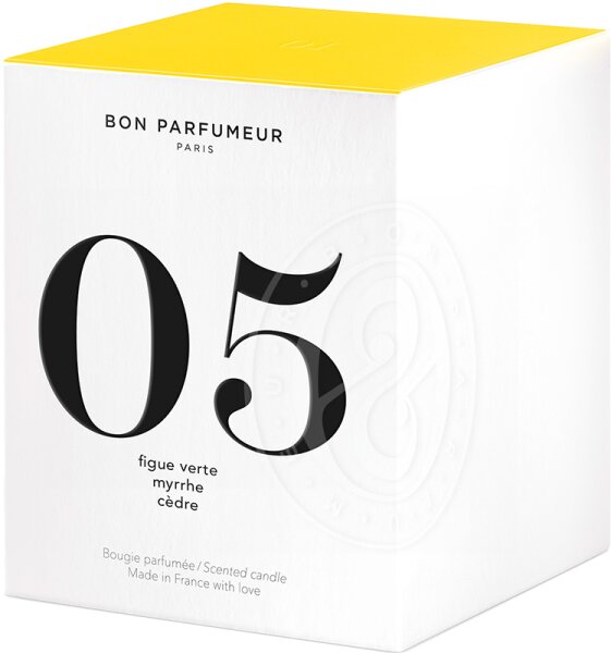 BON PARFUMEUR Home Line Candle 05 Green Fig, Myrrh, Cedar Duftkerze