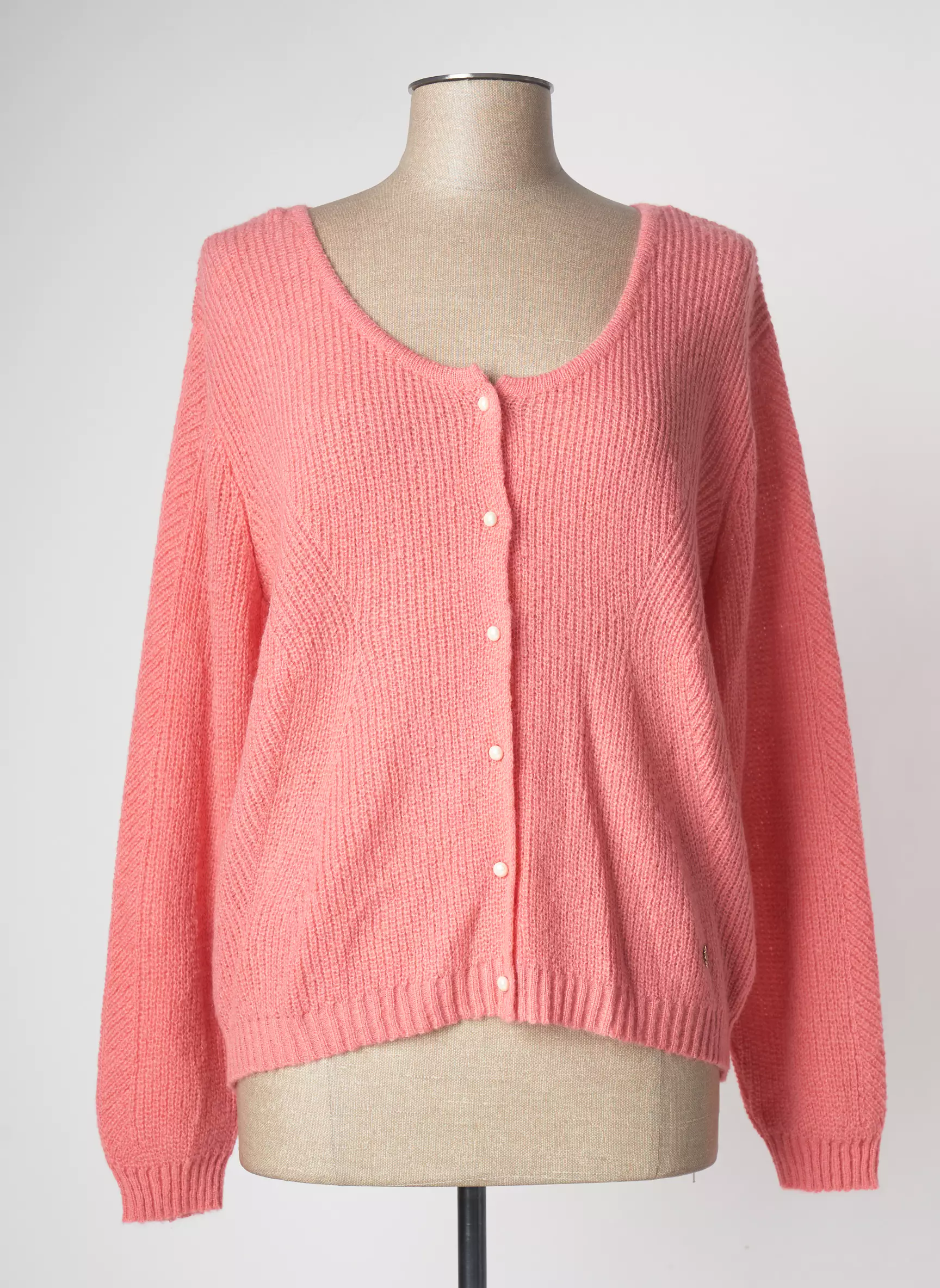 Le Petit Baigneur Cardigans Femme couleur rose