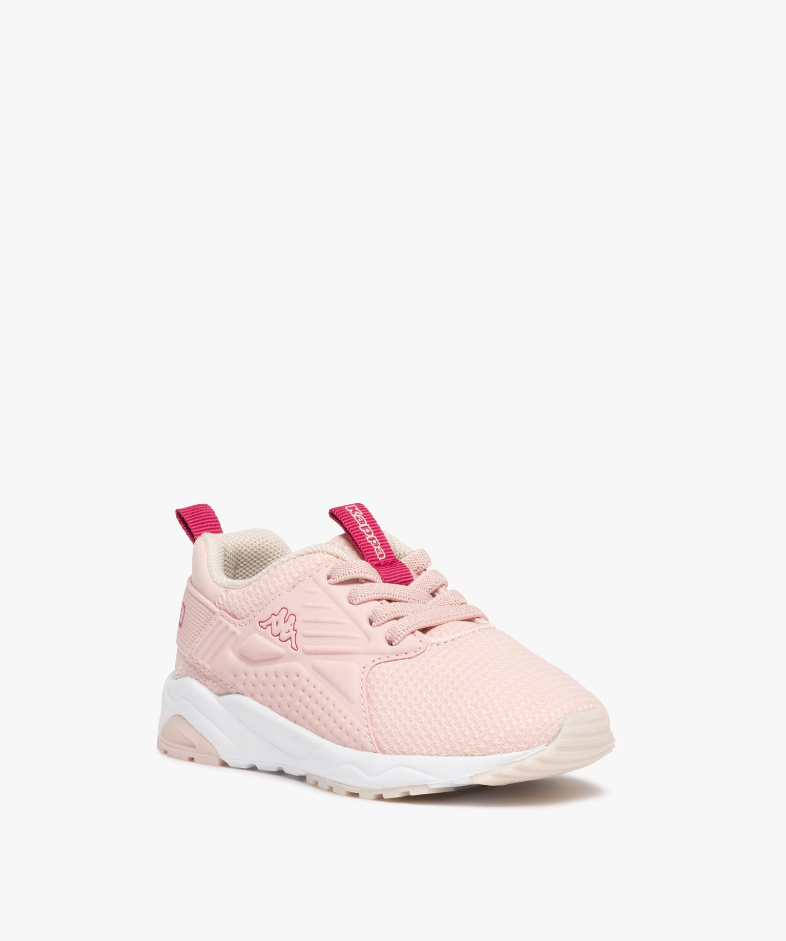 Baskets fille en mesh souples et légères – Kappa San Puerto rose | GEMO