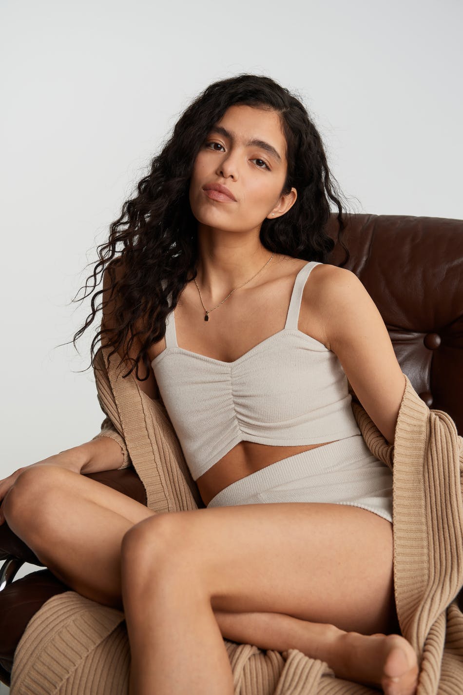 Mila knitted singlet