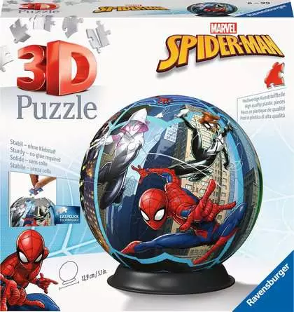 3D Puzzle Ball Spiderman