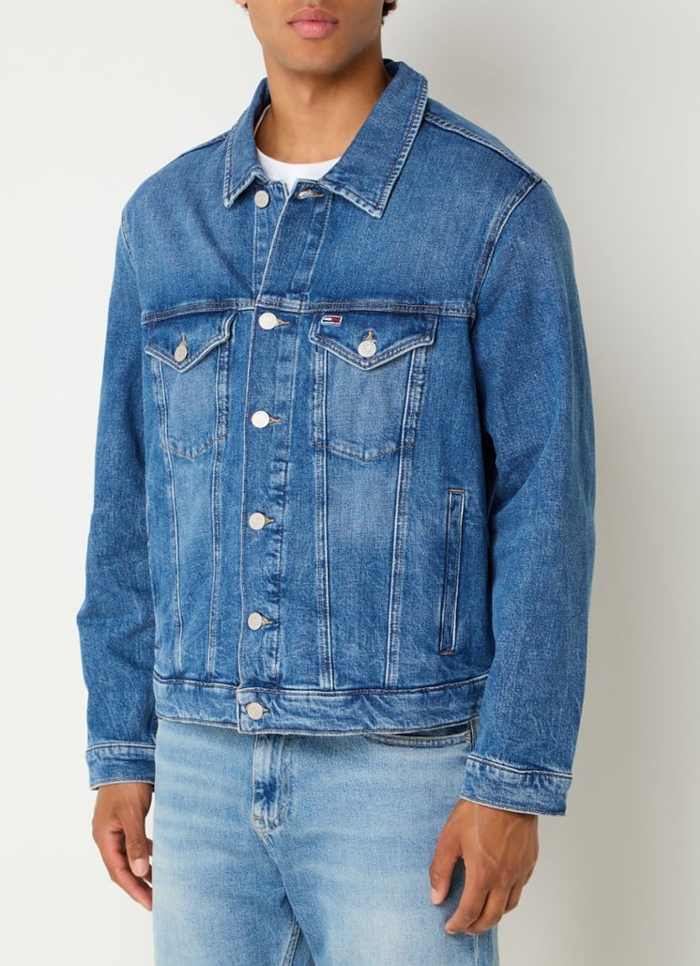 Tommy Hilfiger Ryan Regular teksas jakna s džepovima na prsima i sa strane