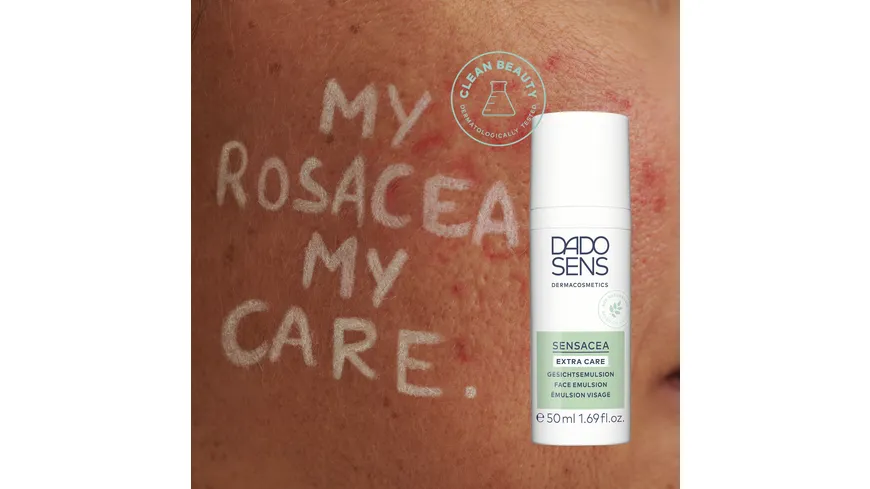 DADO SENS SENSACEA Extra Care Gesichtsemulsion - bei hypersensibler Haut & Couperose 50 ml