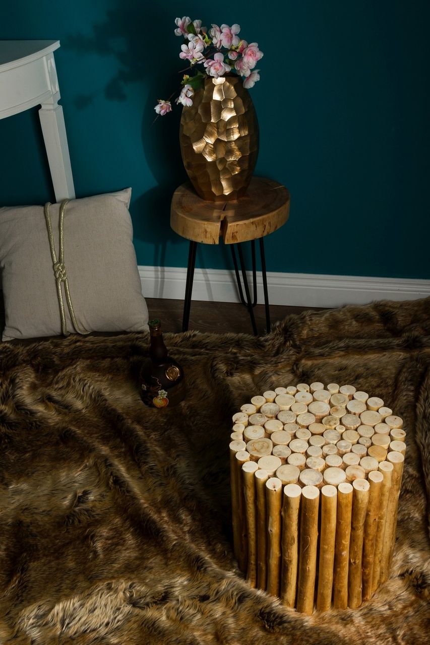 MyFlair My Flair Holz Hocker  