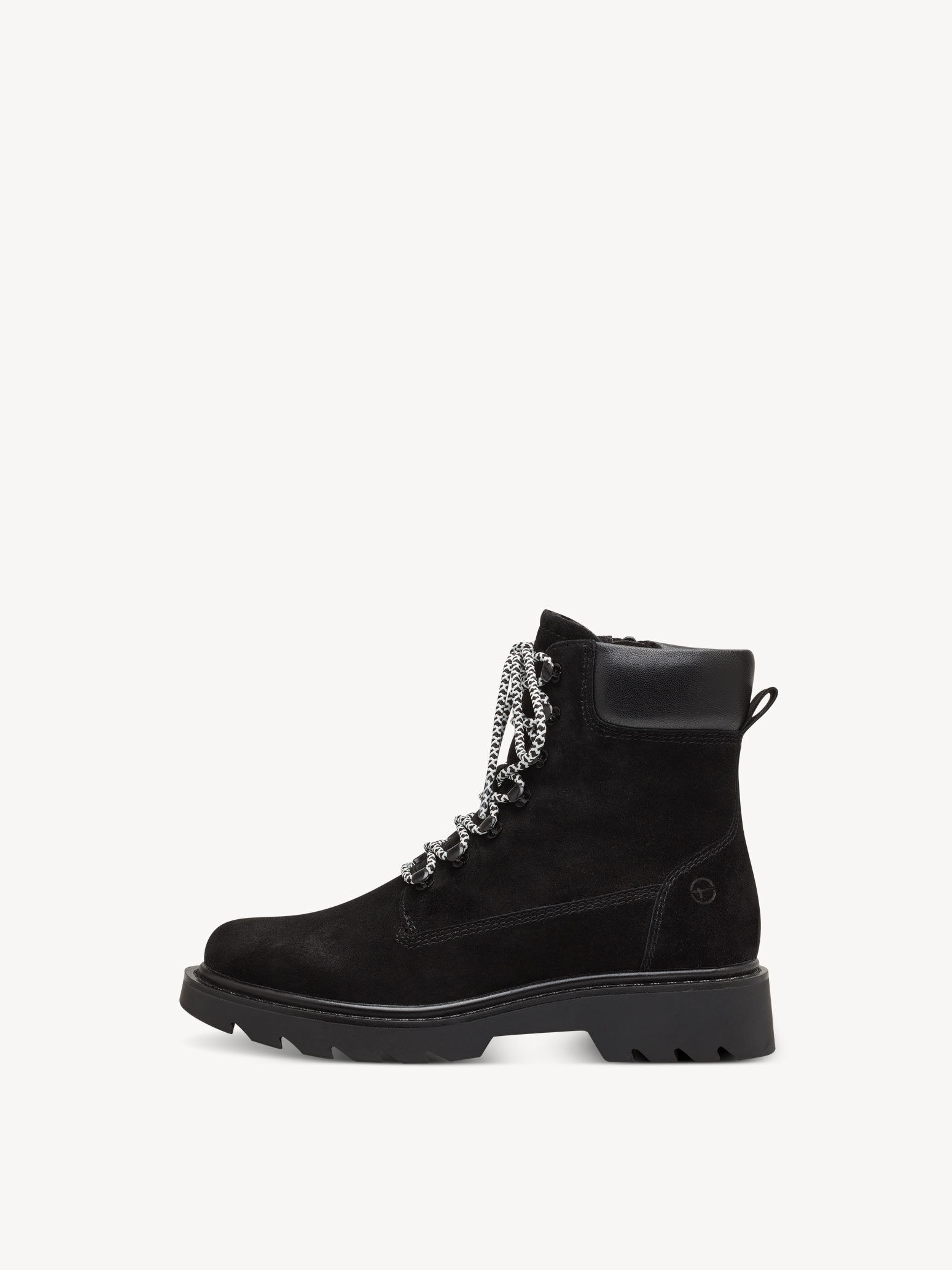 Bottine en cuir - noir
