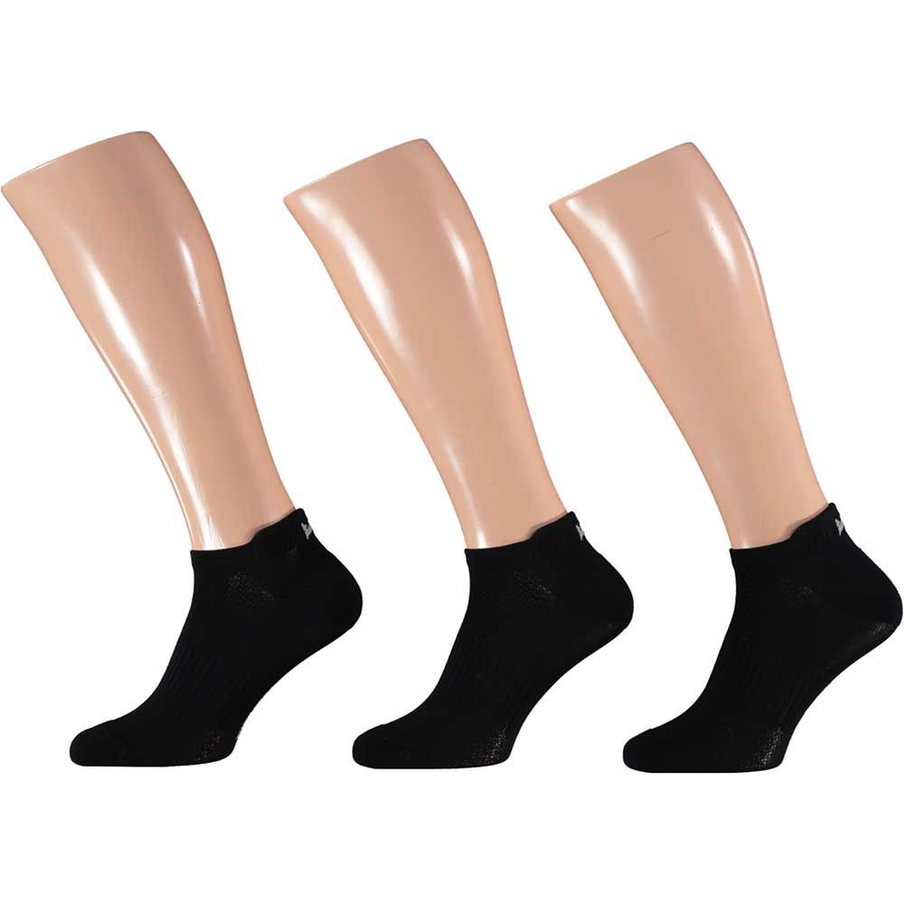 Xtreme 9 Paar schwarze Fitness-Sneakersocken