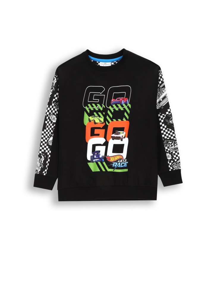 Coccodrillo T-Shirt mit langen Ärmeln in schwarz günstig kaufen
