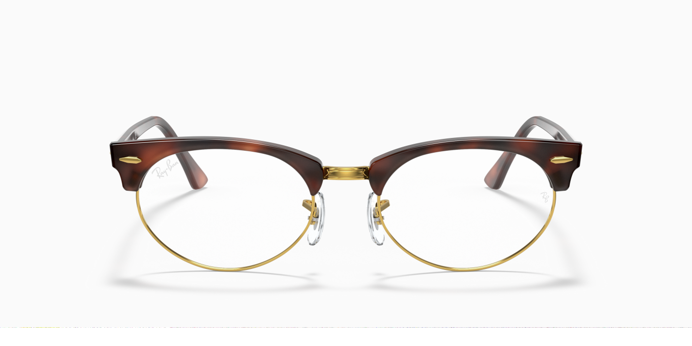 OPTICA OVALĂ CLUBMASTER - Lucido Tartarugato