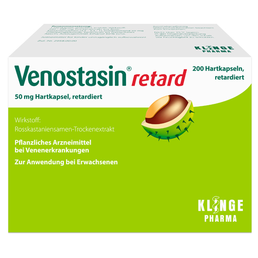VENOSTASIN retard 50 mg Hartkapsel retardiert  200 St  Retard-Kapseln