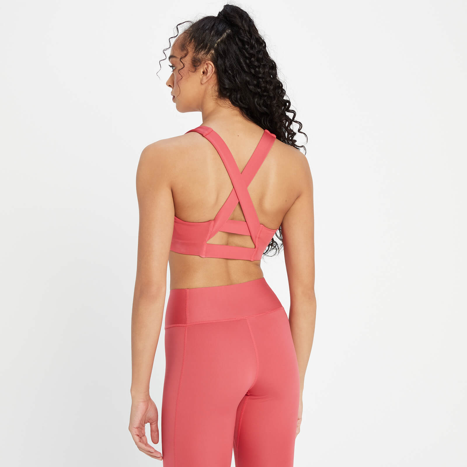 MP Women's Composure Repreve® Sports Bra - Berry Pink