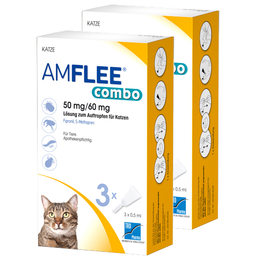 AMFLEE COMBO KATZE SPARSET  2x3 St  Lösung
