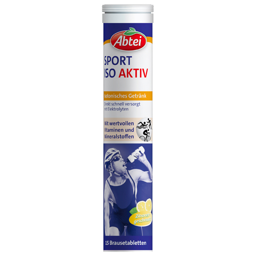 ABTEI Sport Iso Aktiv Vitamine Mineralstoffe  15 St  Brausetabletten
