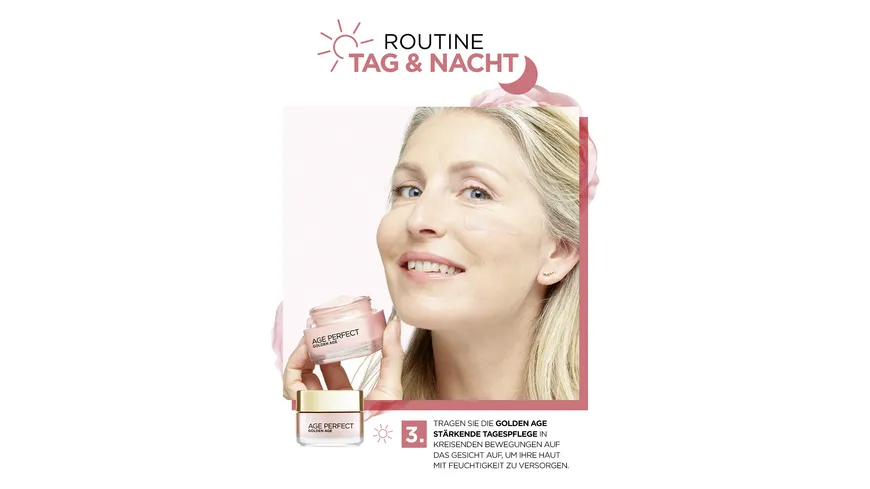 L'Oréal Paris Dermo Age Perfect Golden Age Tag 50ml festigende rosé-creme 50 ml