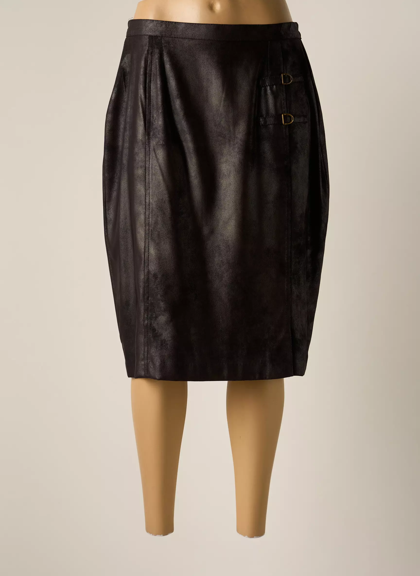 Jumfil Jupes Mi Longues Femme couleur noir