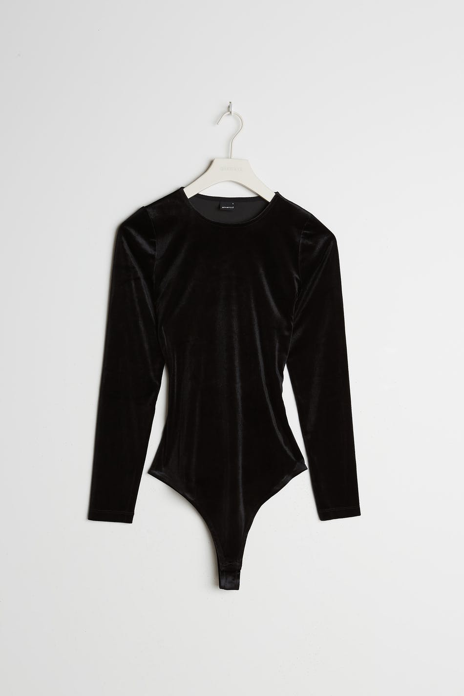 Velvet open back body