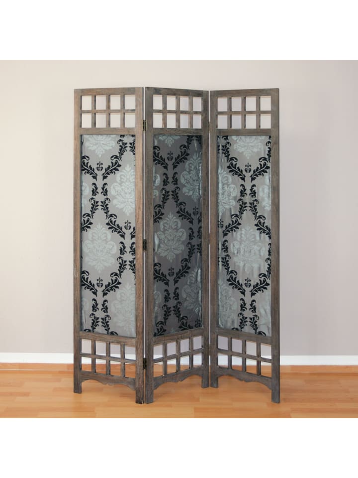 Homestyle4u 3-tlg. Paravent in Braun 120x170 günstig kaufen onesize