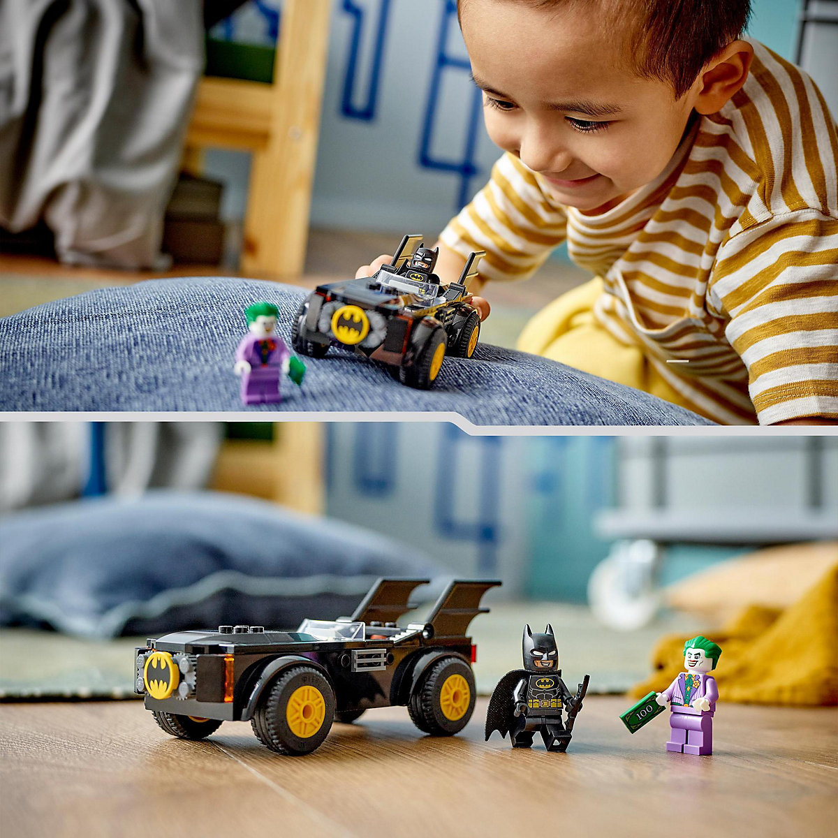 LEGO® DC Universe Super Heroes™ 76264 Verfolgungsjagd im Batmobile: Batman vs. Joker