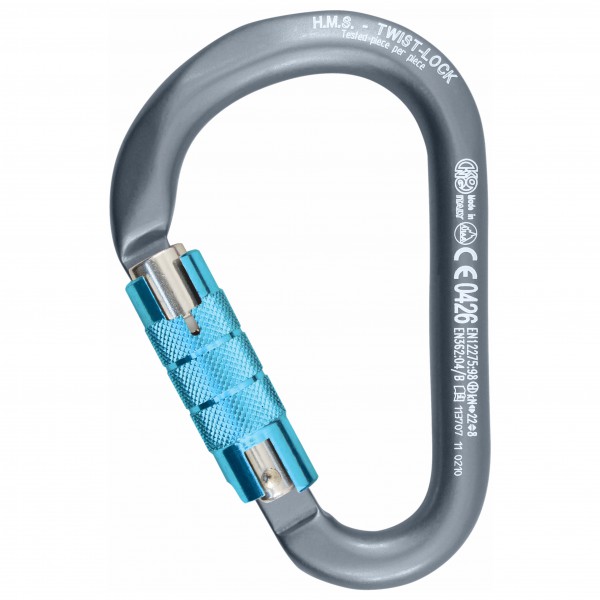 Kong - Alukarabiner HMS Classic Twistlock - HMS-Karabiner