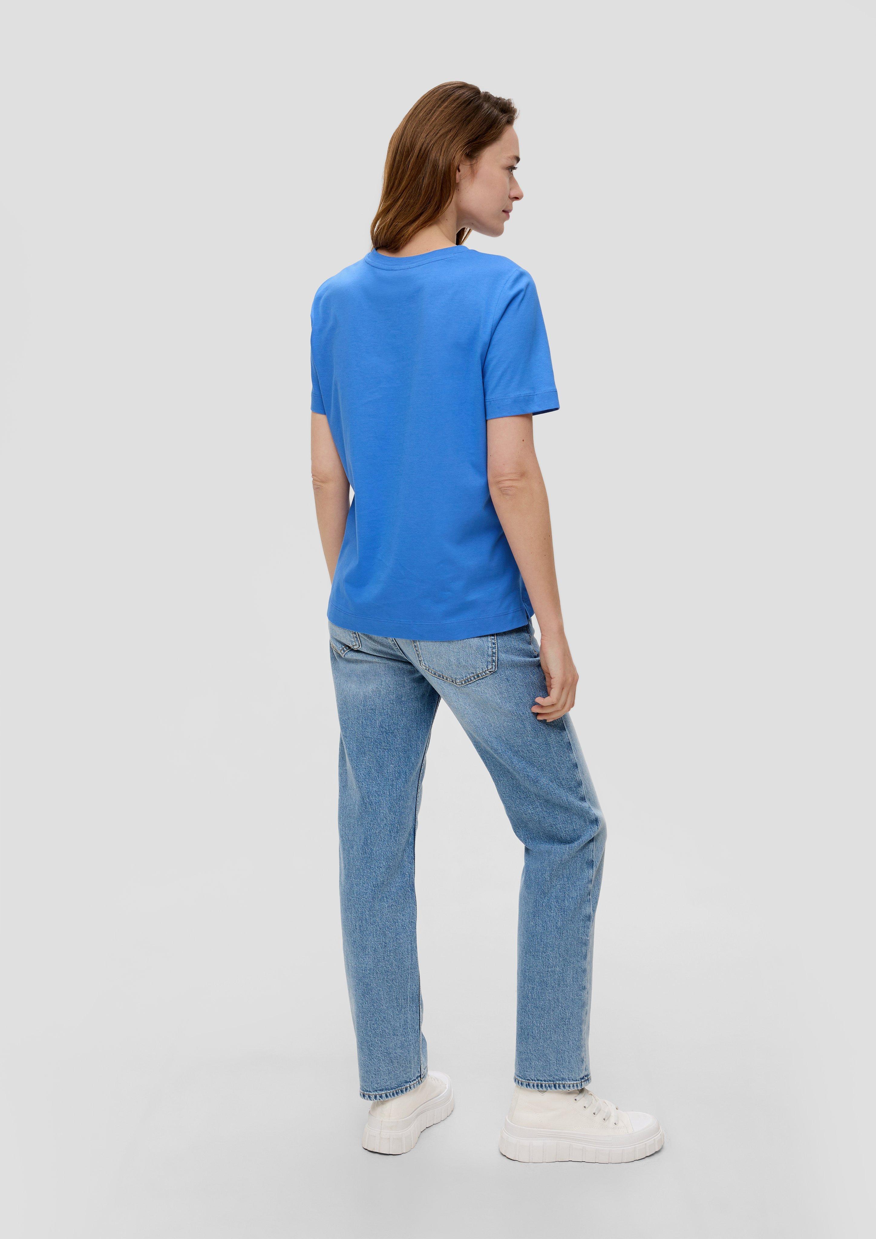 T-Shirt mit Frontprint  2144448-55D0