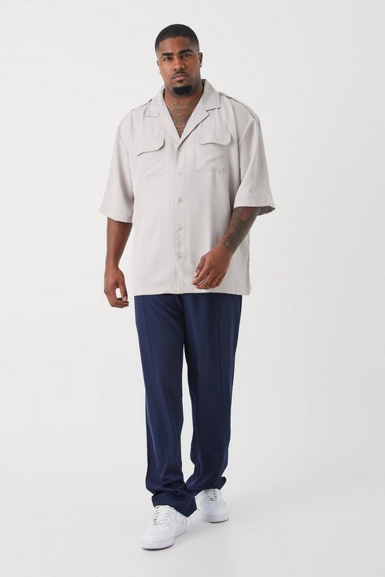 Plus Utility Twill-Hemd und Hose