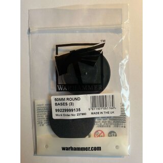 Mailorder: Citadel-Rundbases (50 mm) (3)