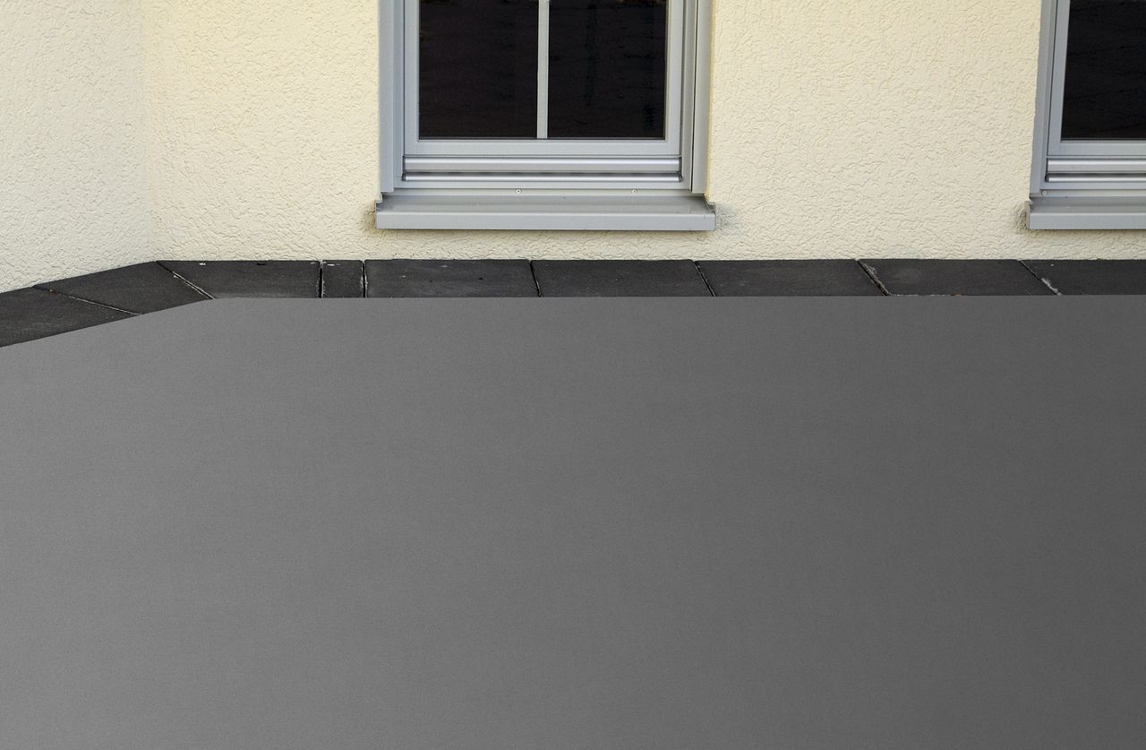 Plid Premium Betonfarbe Sockelfarbe Bodenfarbe Bodenbeschichtung Set Kieselgrau