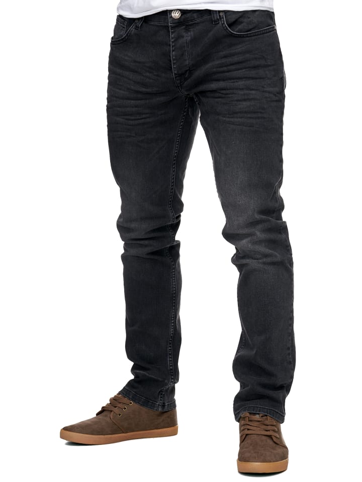 RESLAD Jeans Basic Stretch Denim in schwarz günstig kaufen