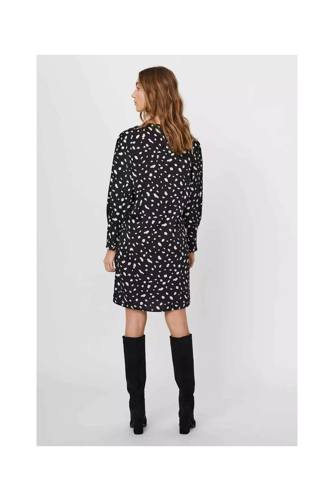 Vero Moda Robes Mi Longues Femme couleur noir