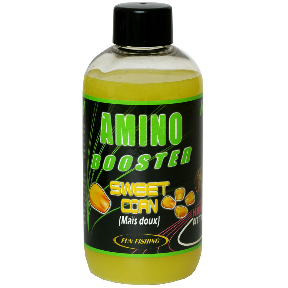 Additif liquide coup fun fishing amino booster sweet corn 200ml