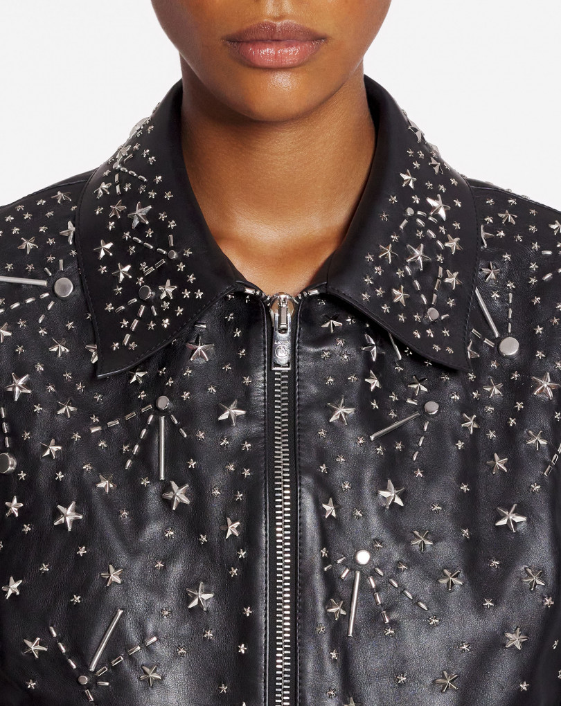 BLOUSON CLASSIQUE À CLOUS LANVIN X FUTURE